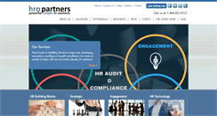 Desktop Screenshot of hro-partners.com