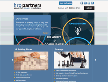 Tablet Screenshot of hro-partners.com
